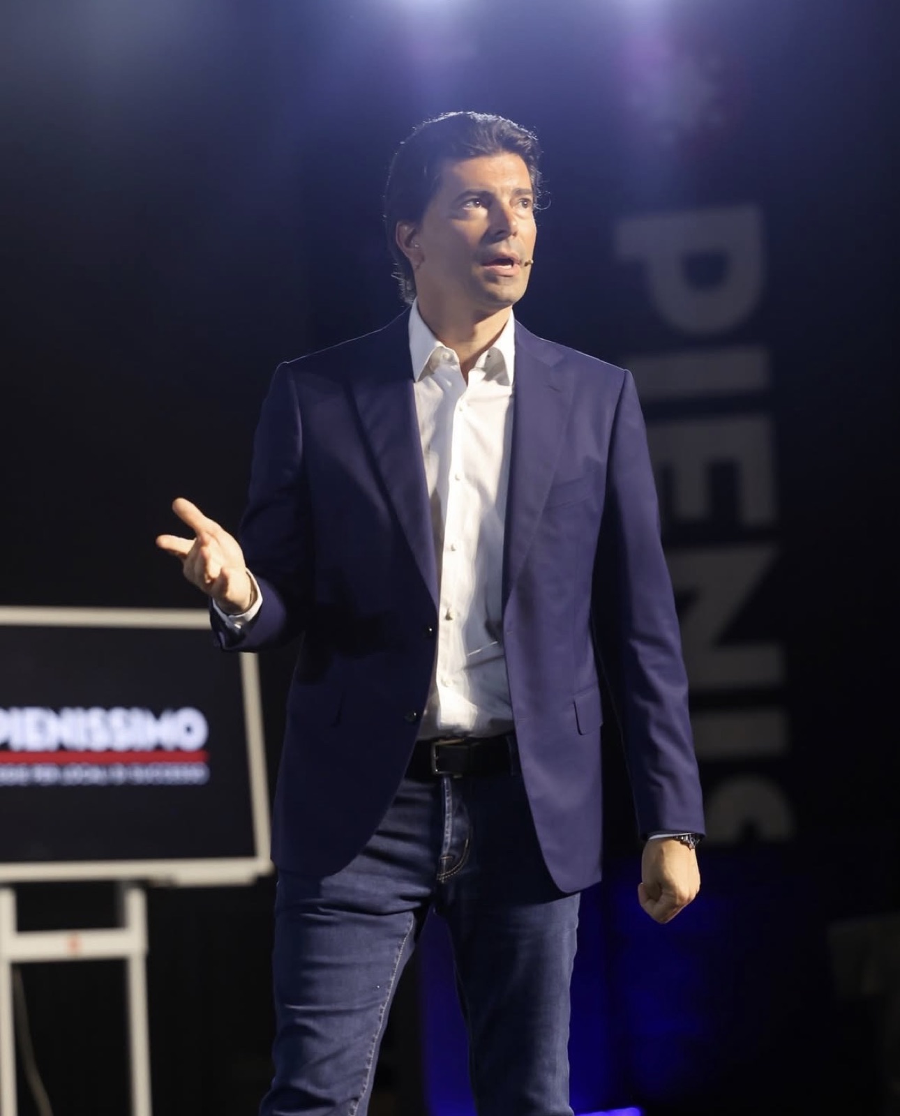 Presentazione durante un evento aziendale